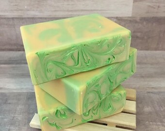 Lemongrass Cold Process Handmade Soap