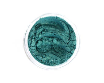 Mermaids Exist - All Natural Makeup - Turquoise - Eye Makeup - Turquoise Eye Shadow - Vegan Makeup - Gifts for Her