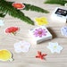 flower stickers, floral stickers, school supplies, bullet journal accessories, planner stickers, back to school, scrap book, journal sticker