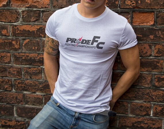 PrideFC T-Shirts S-2XL Available Customization Available Old School MMA