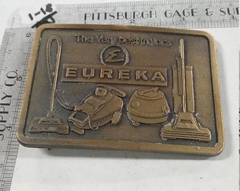 10%OFF3DAYSALE Vintage used Eureka Sweeper Belt Buckle