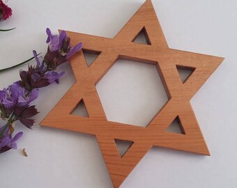 Star of David in Tasmanian Myrtle