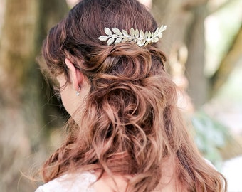 Hair Accessory, Hair Comb Bridal Hairpiece, vines Wedding Hair Accessory, leaf Hair Comb, Headpiece, bridal Crown, Luxury accessories