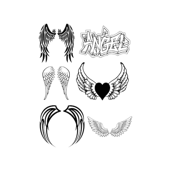 Download Angel Wings svg Wings Svg Angel Svg Svg Files For Silhouette