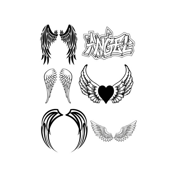 Download Angel Wings svg Wings Svg Angel Svg Svg Files For Silhouette