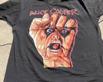 Vintage Alice Cooper Tour T Shirt