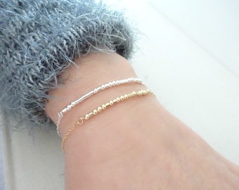 Morse Code Bracelet, Personalized Bridesmaid gift, Sisters Bracelet, wedding bridal jewelry, Sisters bracelet, Graduation jewelry gifts