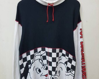 Vintage Sweatshirts Disney 101 Dalmatians Drama Film/ Adventure Nice Design