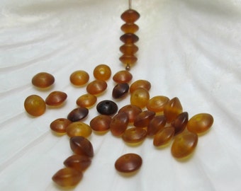 Horn Saucer Spacer Bead 6mm Gold Horn Saucer Space Bead