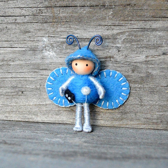 Type 1 diabetic Bug Doll with Insulin Pump