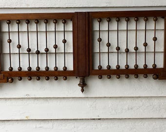 Walnut Victorian Fretwork