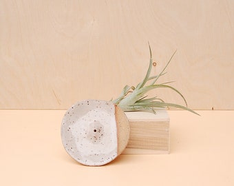 Modern Ceramic Incense Holder / White Incense Plate / Modern Home Decor