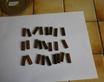 Pebbled Brown Japanese sticks