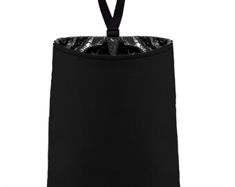 SALE - Car Trash Bag // Auto Trash Bag // Car Accessories // Car Litter Bag // Car Garbage Bag - Black