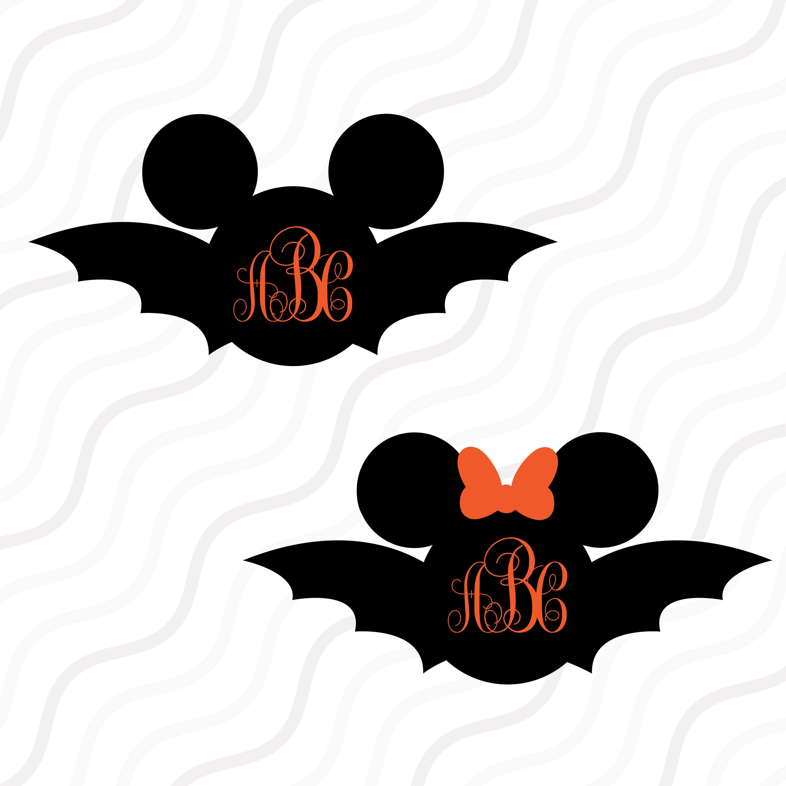 Download Halloween Bat Mickey Mouse SVG Disney Halloween SVG Cut table
