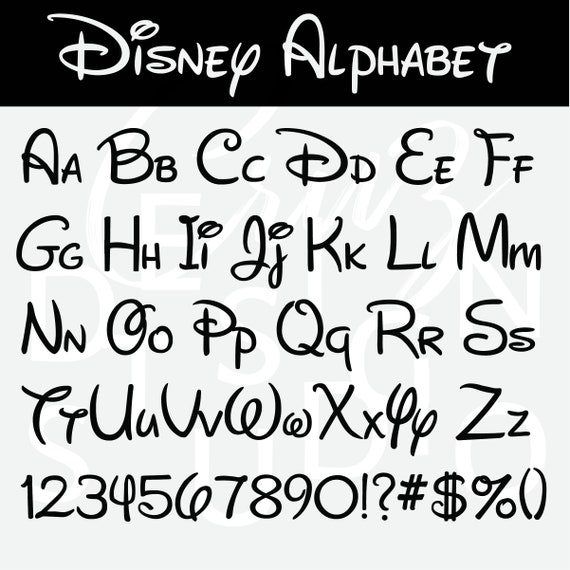 Free Free Disney Font Svg Free Download 260 SVG PNG EPS DXF File