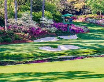 The Masters Golf Azalea Hole No. 13 Augusta National Golf