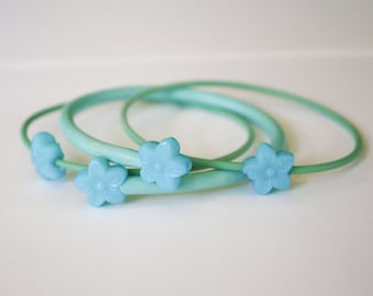 Re-purposed Vintage Knitting Needle Bracelets
