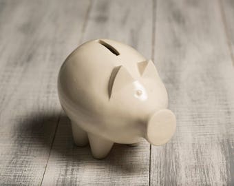 Ceramic piggy bank, piggy piggy, piggy bank, large piggy bank, ceramic childrens, Pokutska keramika, housewarming gift