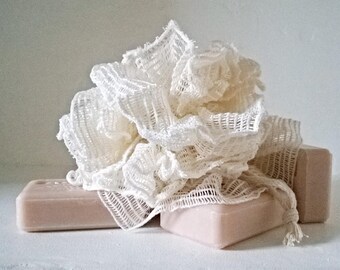 Natural Ramie shower flower / natural/Puff/Exfoliating body shower sponge / bath/Spa/SOAP skins soft/bath/accessories