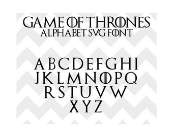 game of thrones alphabet font google docs