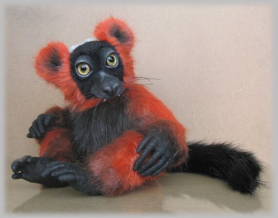 lemur teddy bear
