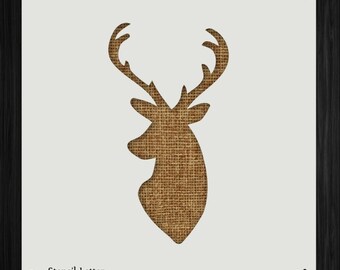 Buck stencil | Etsy