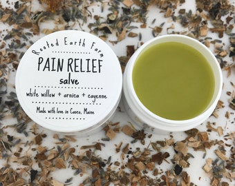 Pain Relief Salve, Arthritis Salve, Muscle Rub, Back Pain Relief, Pain Salve, Joint Pain, Pain Cream, Arnica, Arnica Salve, Pain Relief Balm