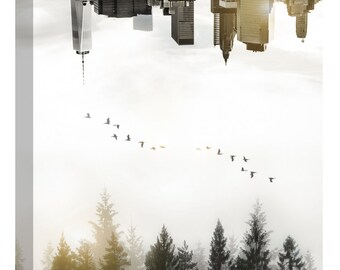 Giclee Canvas Wall Art "Duality" by Nicklas Gustafsson