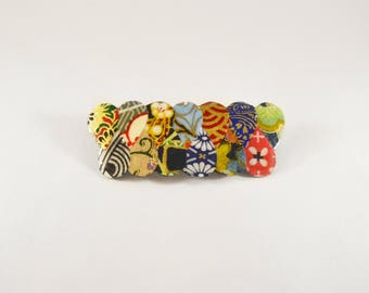 Origami Japanese paper Sayuri Namida 涙 brooch