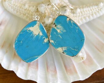 Sea Sediment Jasper Earrings