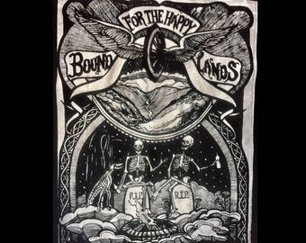 Bound for the Happy Lands Back Patch