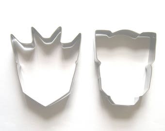 3" Transformer Cookie Cutter Fondant Biscuit Stainless Steel Baking Cookie Cutter Set