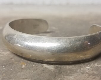 Vintage Taxco Sterling Silver Cuff Bracelet