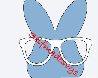 Download Bunny glasses | Etsy