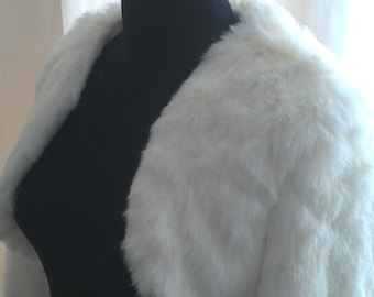 Luxurious Faux Fur Bolero (short jacket)