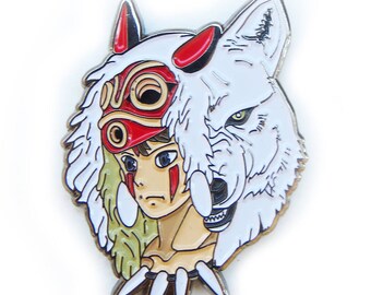 Princess Mononoke Enamel Pin