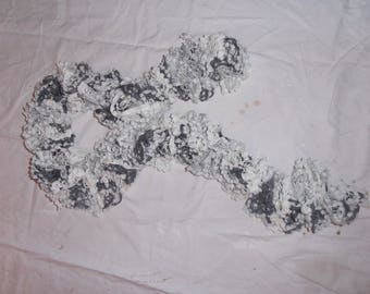 scarf knitted by hand