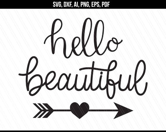 Download Hello beautiful svg Hello Svg Beautiful svg Makeup svg