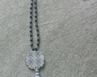 Boho Long handmade necklace