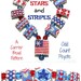 Julie Ann Smith STARS AND STRIPES Odd Count Peyote Carrier Bead Patterns