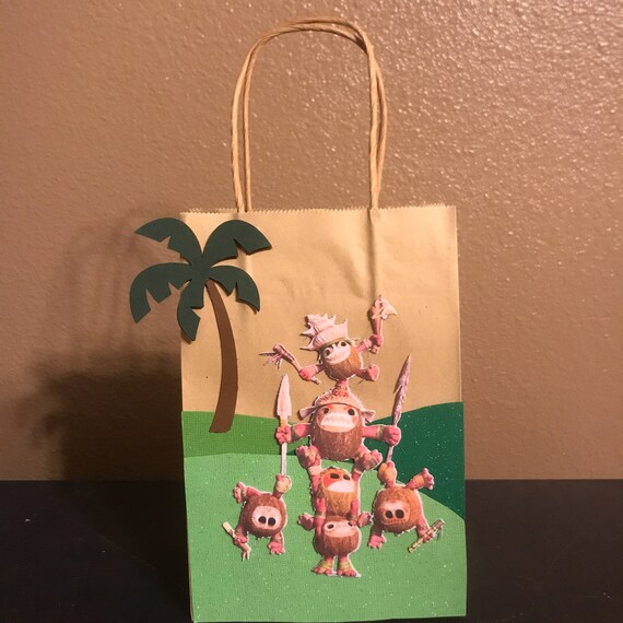 Moana party favors / kakamora / goodie bags / loot bags