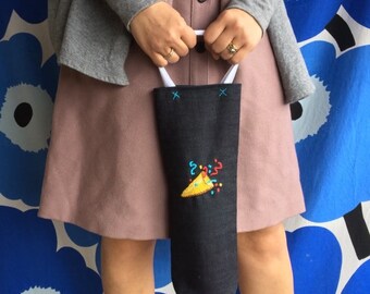 Party Popper Embroidered Emoji
