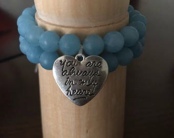 Eating Disorder Awareness Bracelet Set