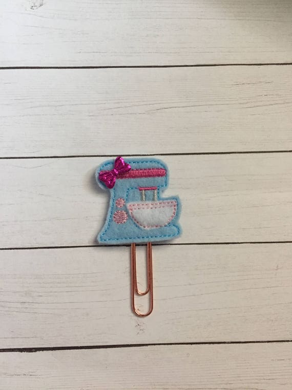 Mixer Clip/Planner Clip/Bookmark. Kitchen Planner Clip. Food Planner Clip. Mixer Planner Clip. Food Mixer Planner Clip
