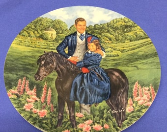 Vintage 1985 "Gone With the Wind" Plate/Bonnie and Rhett