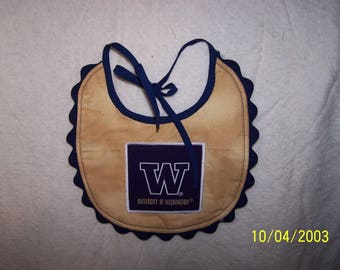 University of Washington Reversible Baby Bib