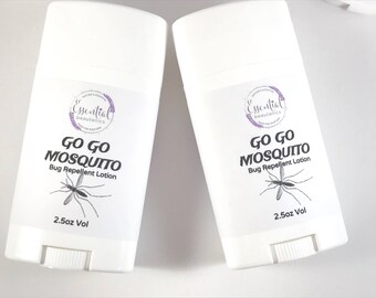 Bug Repellent Stick | Mosquito Repellent | Natural Bug Repellent | Black Fly Repellent | Solid Bug Lotion | Stick Bug Repellent