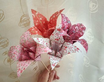 Origami blumenstrauß | Etsy