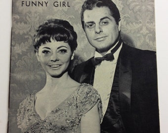 Funny Girl Play Bill, Broadway Theatre, Magazine for Theatre Goers